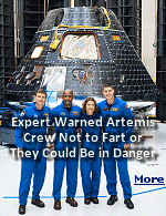 Science and technology expert Dan Riskin addressed the potential repercussions of a space bathroom or flatulence catastrophe, particularly in light of the fact that Artemis II's ''lunar loo'' temporarily stopped working on the voyage. Solid organic waste is stored and returned to Earth while liquid waste is released into space. ''The gases that come out when you pass gas are flammable,'' he said. ''You've got methane and hydrogen, like the Hindenburg'' that caught fire and was destroyed in 1937.